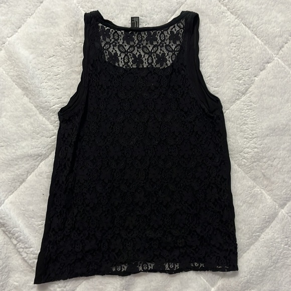 Forever 21 black tank top - Picture 2 of 2